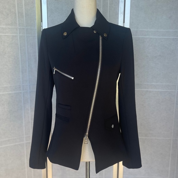Veronica Beard Black Hadley Dickey Jacket sz 6 - Picture 2 of 13
